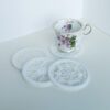 Doilies Coasters with cup