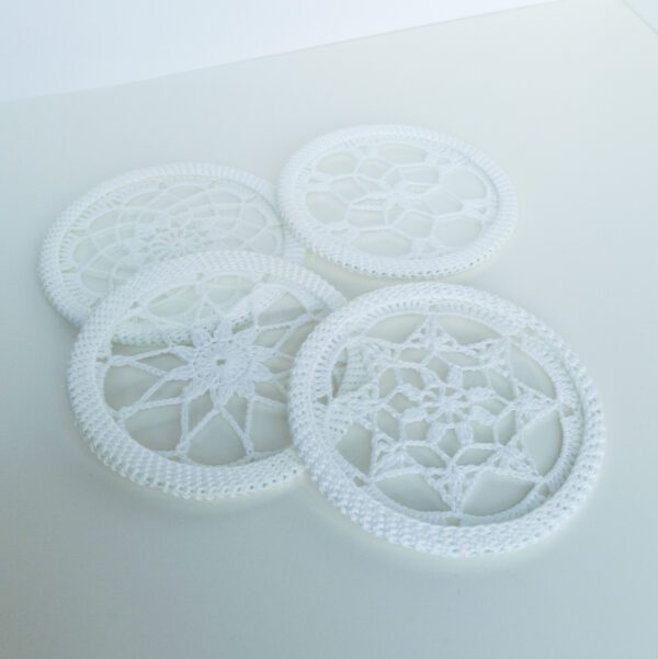 Doilies Coasters white