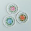 Colorful Doilies Coasters