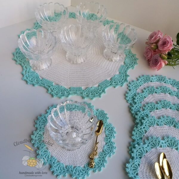 Turquoise Placemats set