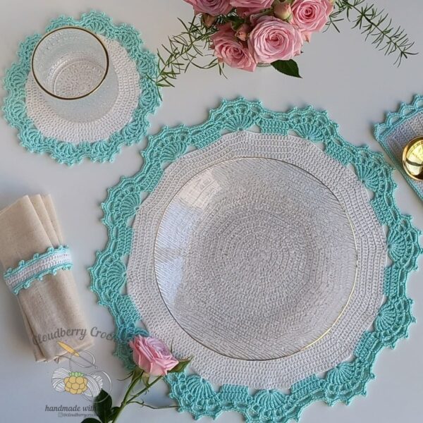 Turquoise Placemats set