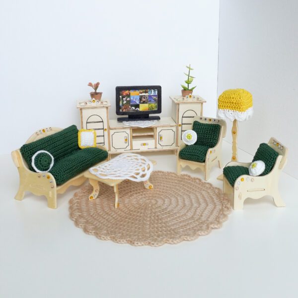 Wooden Living Room Toy Set