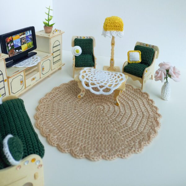 Wooden Living Room Toy Set