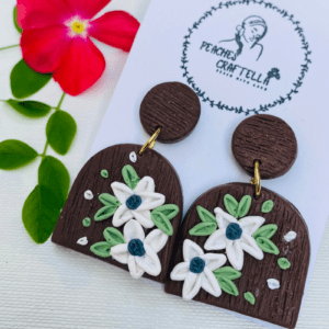 Claywood Blossom Earrings