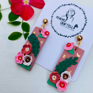 Garden Block Earrings